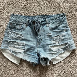 AE Womens jean shorts
